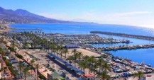 Fuengirola promenade and port