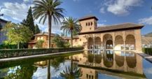 Alhambra castle in Granada