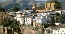 Spectacular cliffs in Ronda